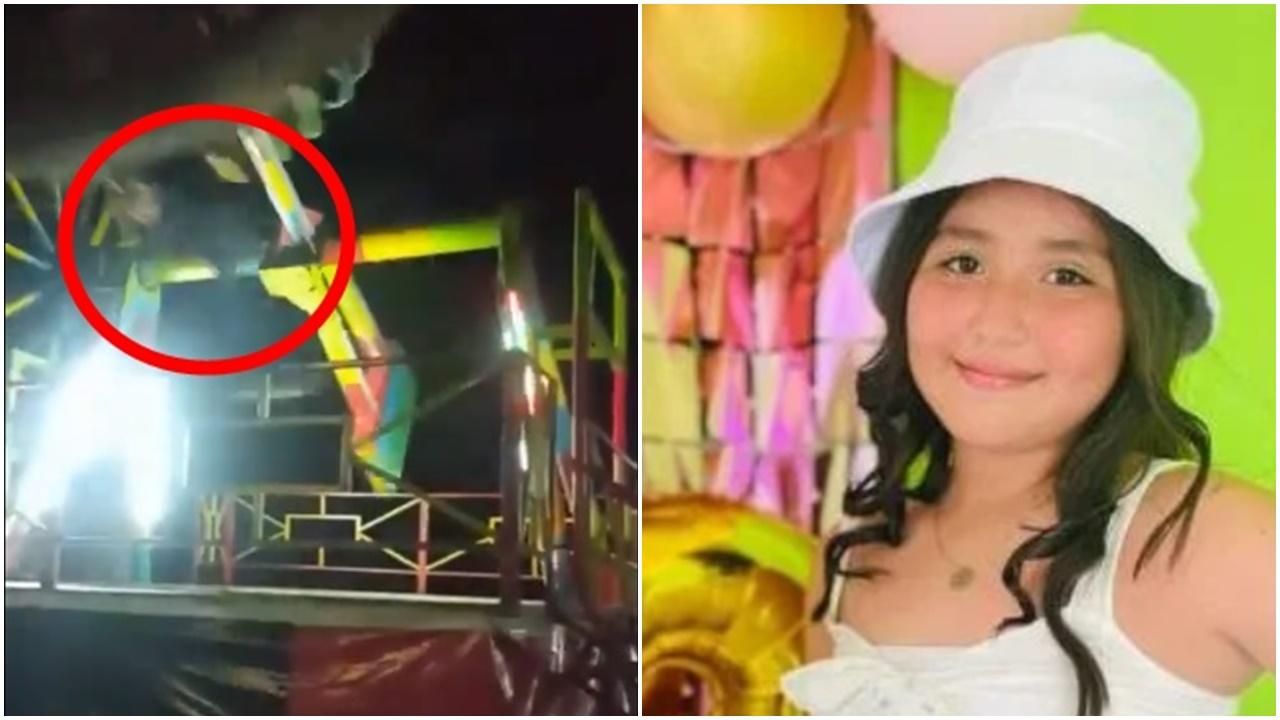 13歲女玩機動遊戲被拋出墮地，當場死亡。(Twitter)