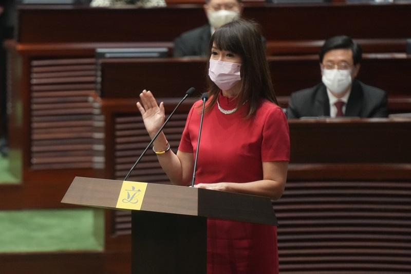 江玉歡表示，海外港人亦應有打針的選擇權。(資料圖片)