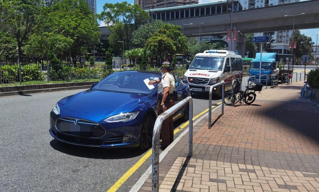 沙田警區過去3日打擊交通違例。