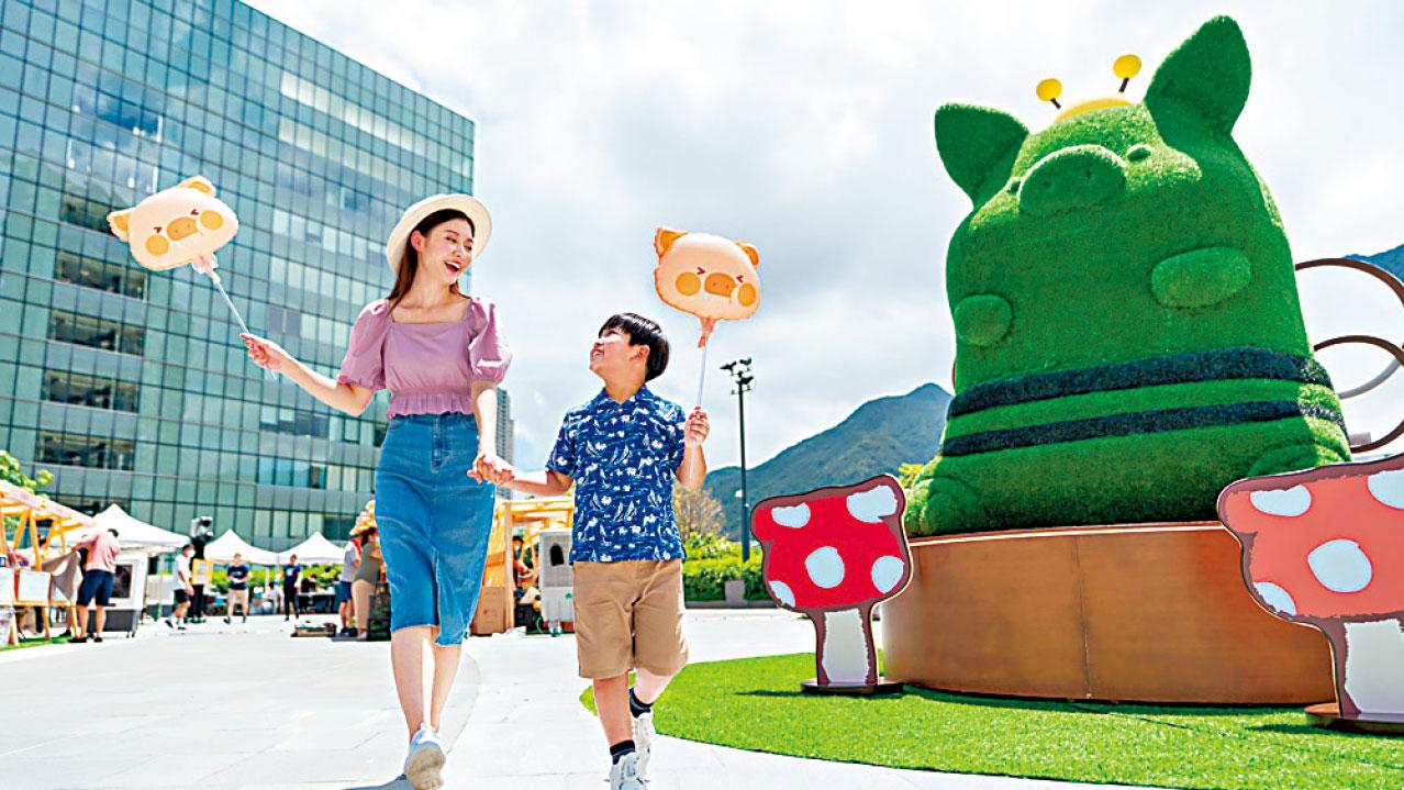 東薈城名店倉 LuLu豬戶外市集音樂表演度炎夏