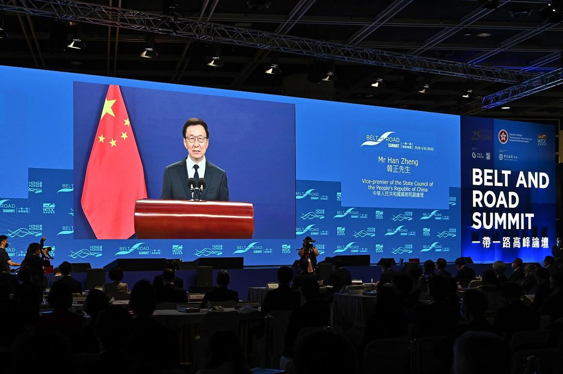 韓正充分肯定本港一帶一路角色　冀發揮對外文化交流作用