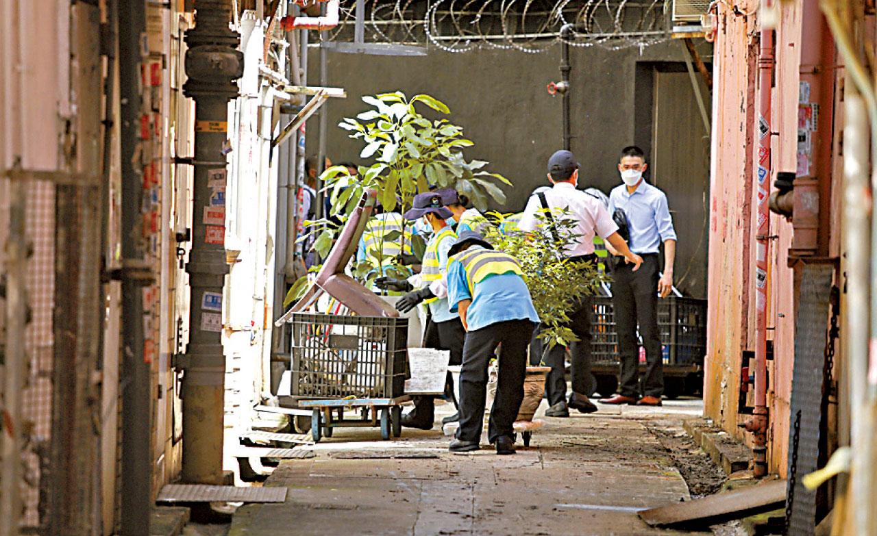 卓永興巡視衛生黑點 否認大龍鳳 增後巷CCTV