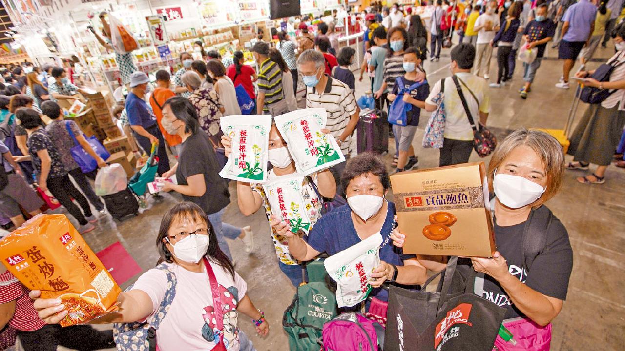 美食博覽首日旺丁旺財 市民：有消費券更闊綽