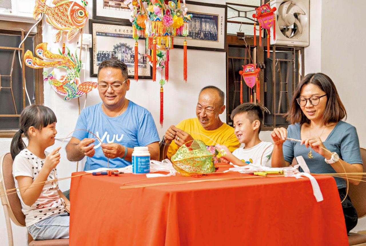 傳統燈籠紮作慶中秋 yuu積分兌換文化體驗兼做善事