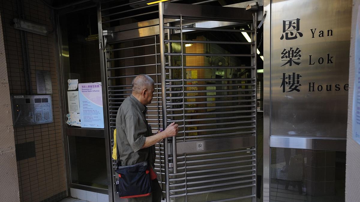 上周有兩名退伍軍人病患者居於天恩邨恩樂樓。(資料圖片)