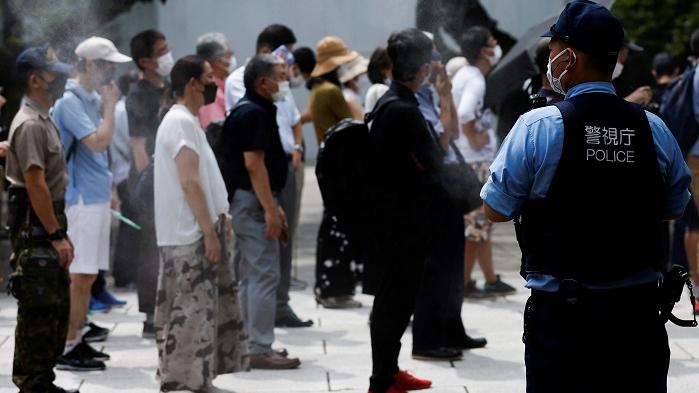 安倍晉三國葬的警備開支成為新的爭議。(路透社)