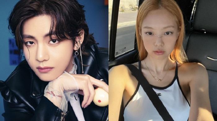 同框照流出 BTS V再爆約會BLACKPINK Jennie