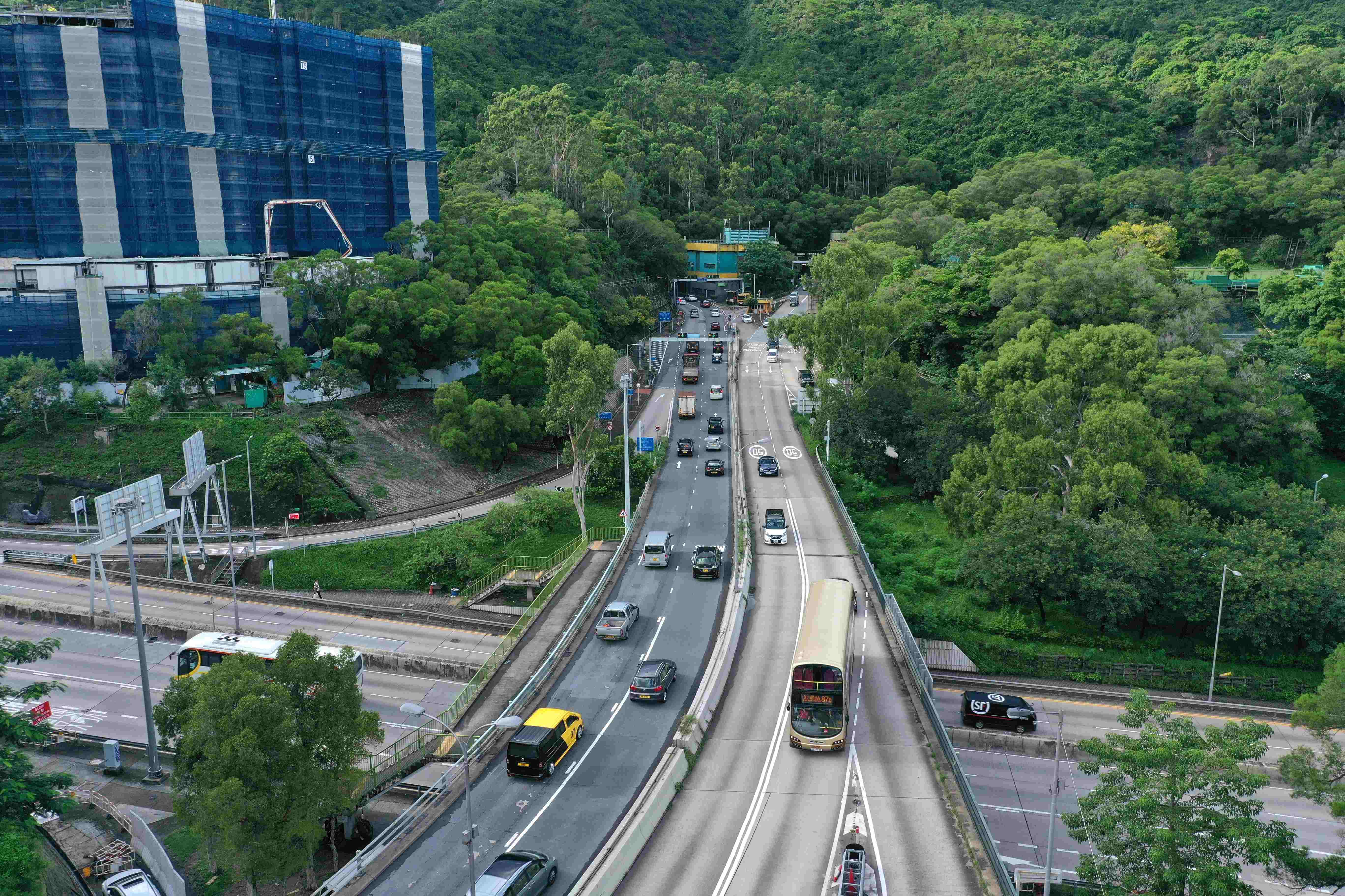 九龍塘 獅子山隧道配相