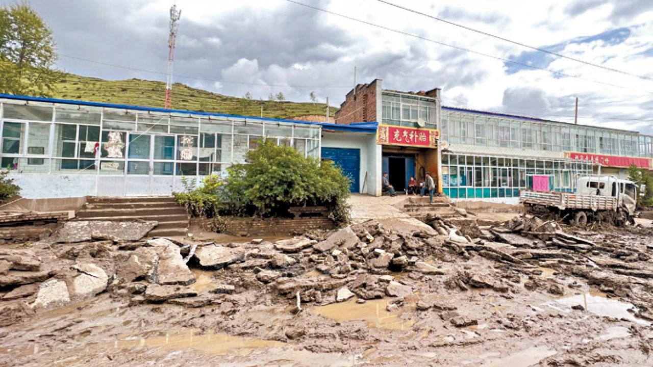 圖片新聞｜山洪