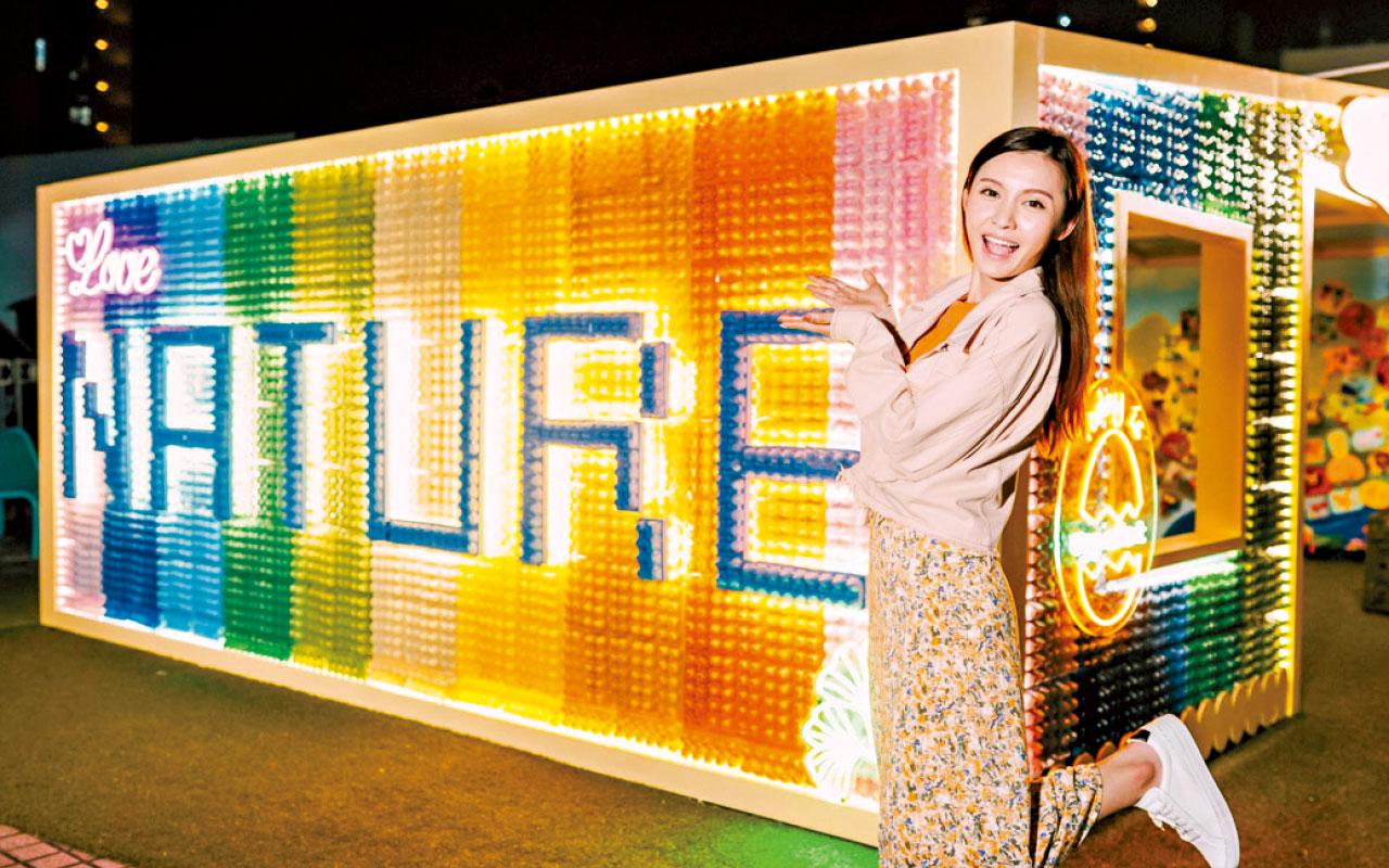 慈雲山中心「蛋」出驚喜 回收蛋盒創意無限