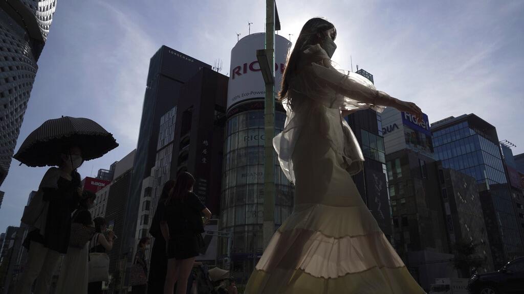 日本疫情繼續上升。(美聯社)