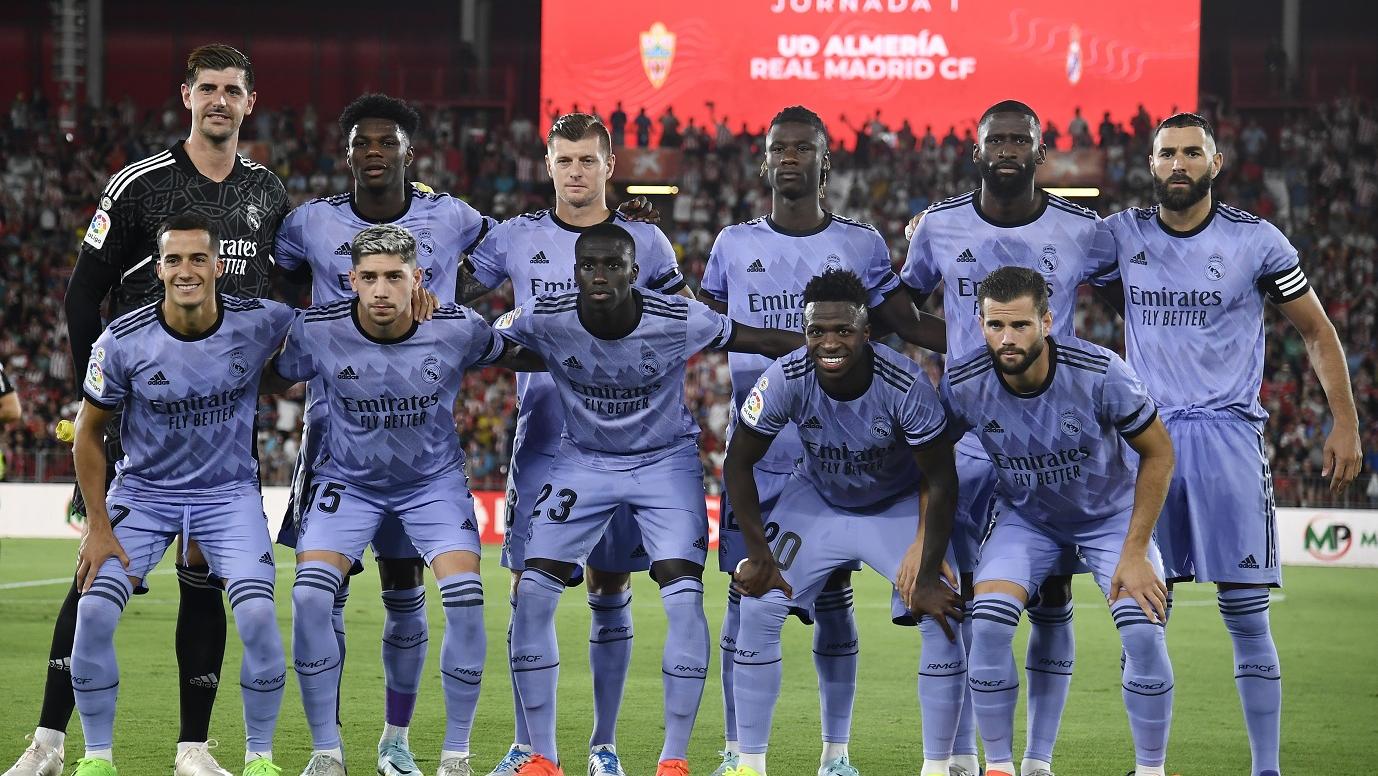 衛冕第一擊，皇馬險勝艾美利亞。（美聯社）