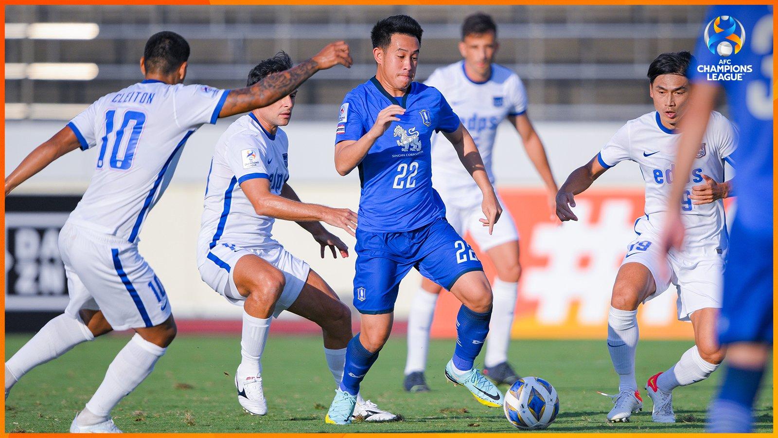 巴吞聯以4球擊敗香港的傑志。(亞洲足協圖片)