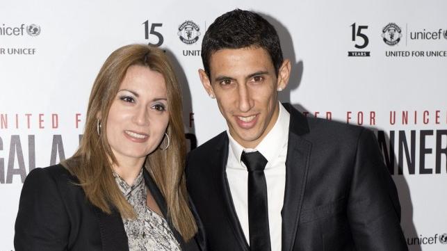 迪馬利亞的妻子抱怨當年在曼徹斯特的生活。(網上圖片)