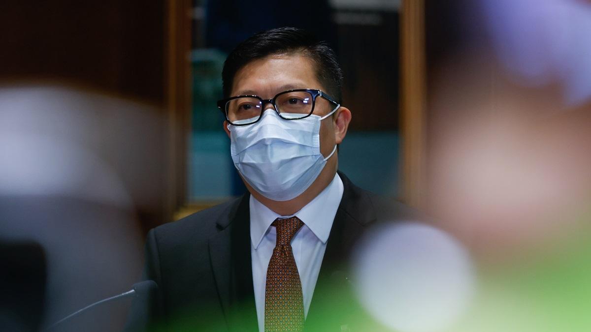 鄧炳強重申市民可以批評政府，惟若挑撥市民至憎恨政府或違法。(資料圖片／蘇文傑攝)