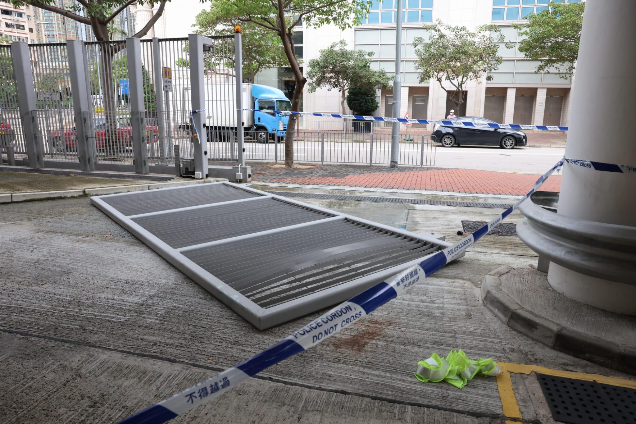 油麻地母嬰健康院鐵閘倒塌　壓斃一名女保安