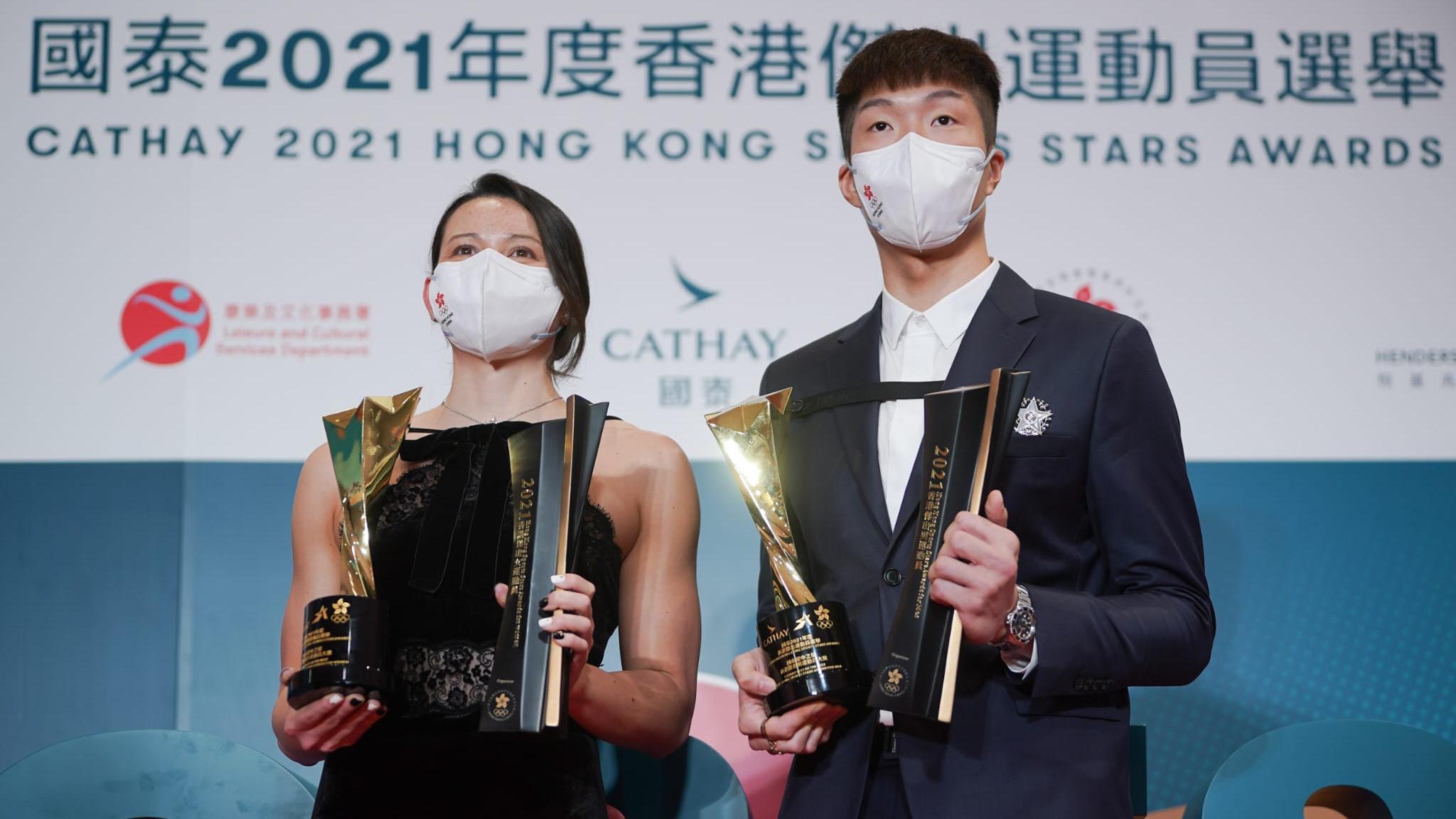 香港傑出運動員選舉 何詩蓓張家朗當選星中之星 (附得獎名單)