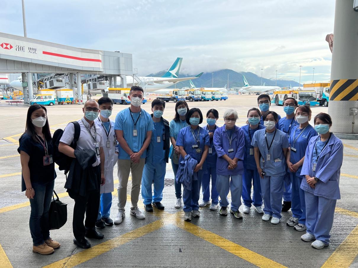 醫管局醫療隊機場篩查368旅客即時找出50人染瘧疾