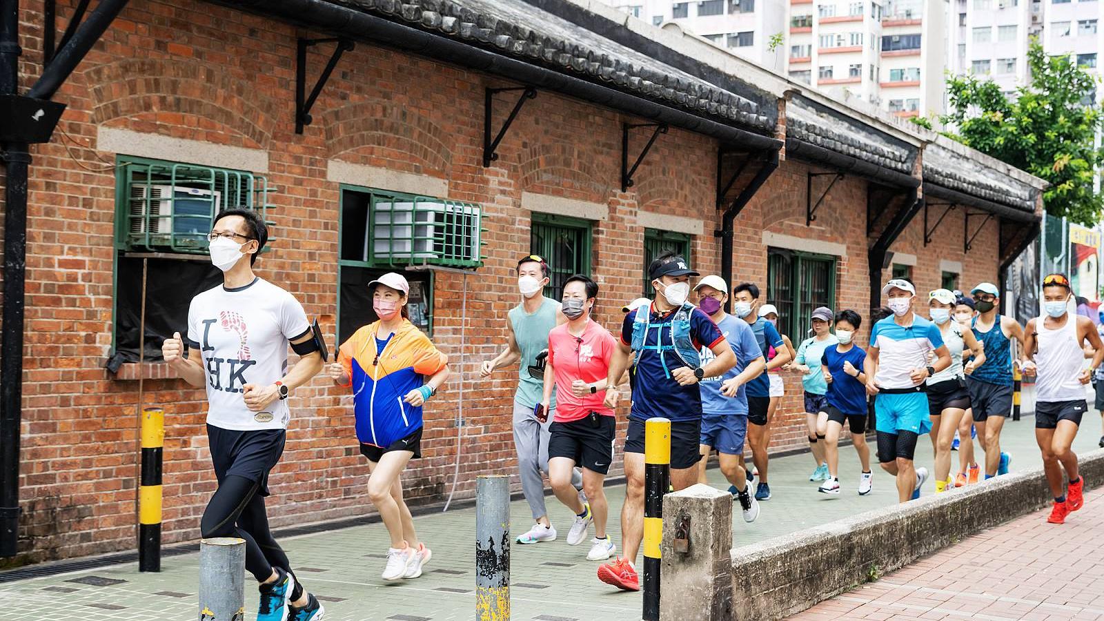 緩跑也可以欣賞沿途古蹟。