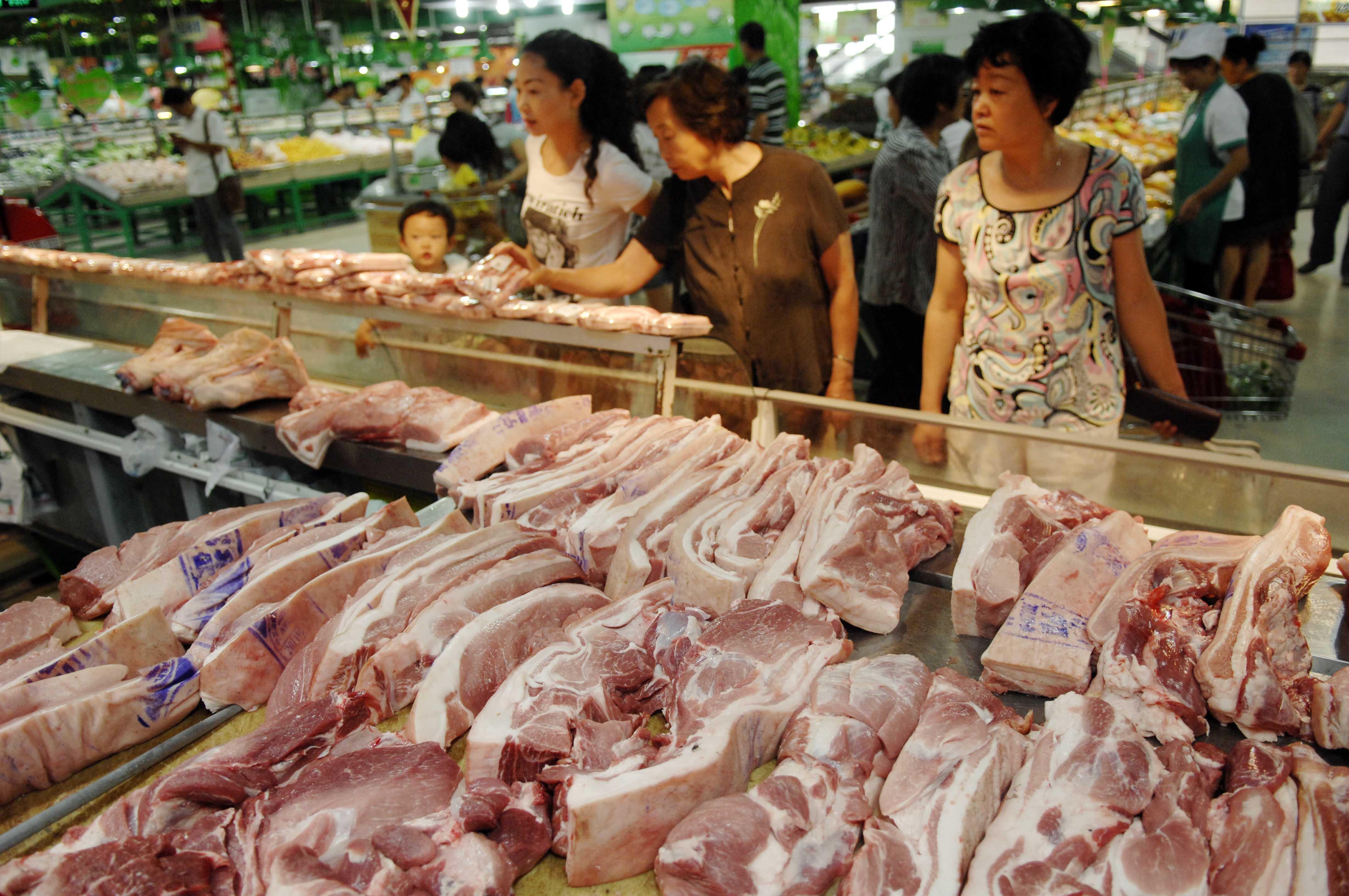 內地7月通脹創兩年新高  豬肉價格升2成鮮菜升13%