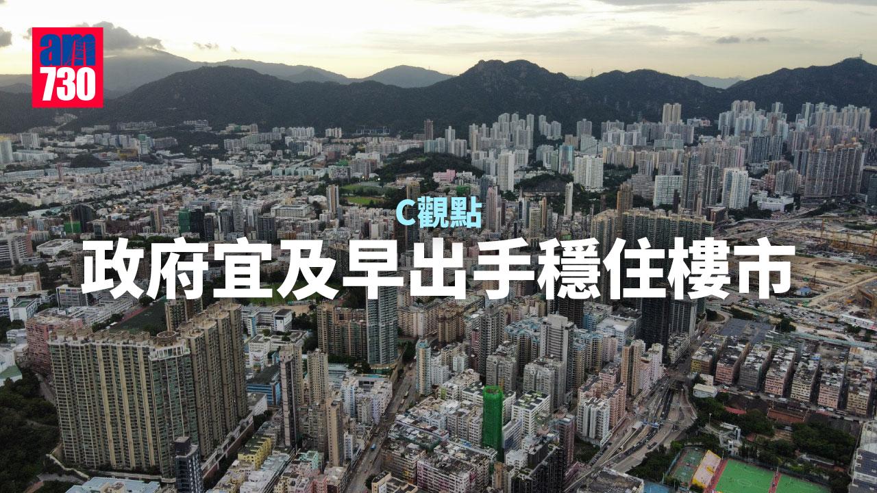 政府宜及早出手穩住樓市