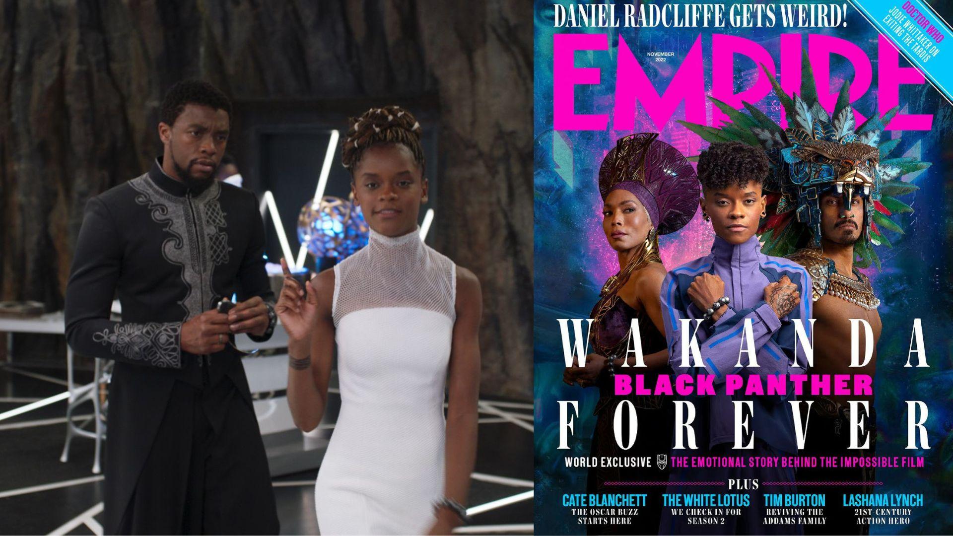 黑豹2｜Letitia Wright繼位以新形象登雜誌封面