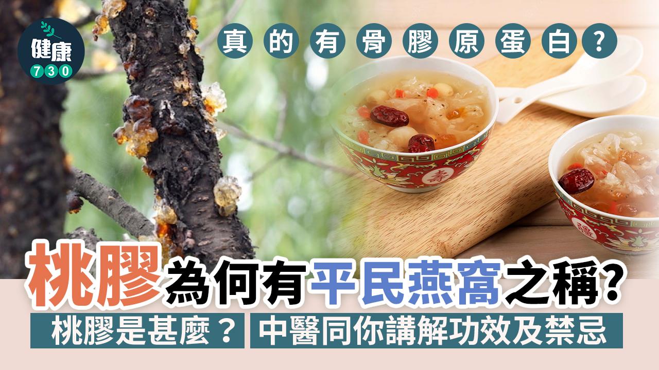 桃膠是甚麼？中醫為你講解有何功效及禁忌！（附桃膠糖水食譜）