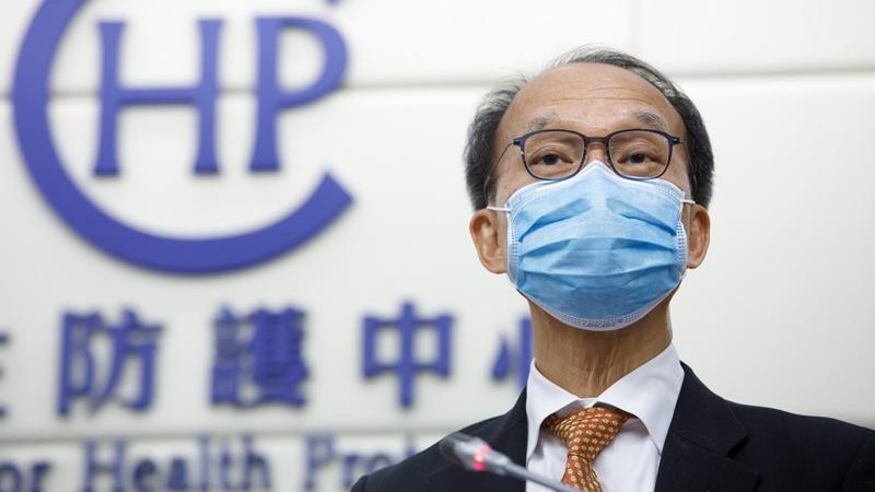 劉宇隆表示，不建議幼童「溝針」，強調接種科興或復必泰，對防範重症死亡是完全無分別。(資料圖片)