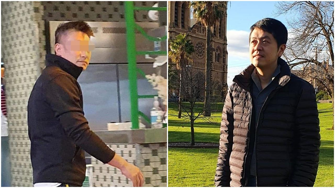 許智峯指，上月在茶餐廳施襲的男子，已遭當地警方拘捕及落案起訴。(左：資料圖片；右：許智峯fb圖)