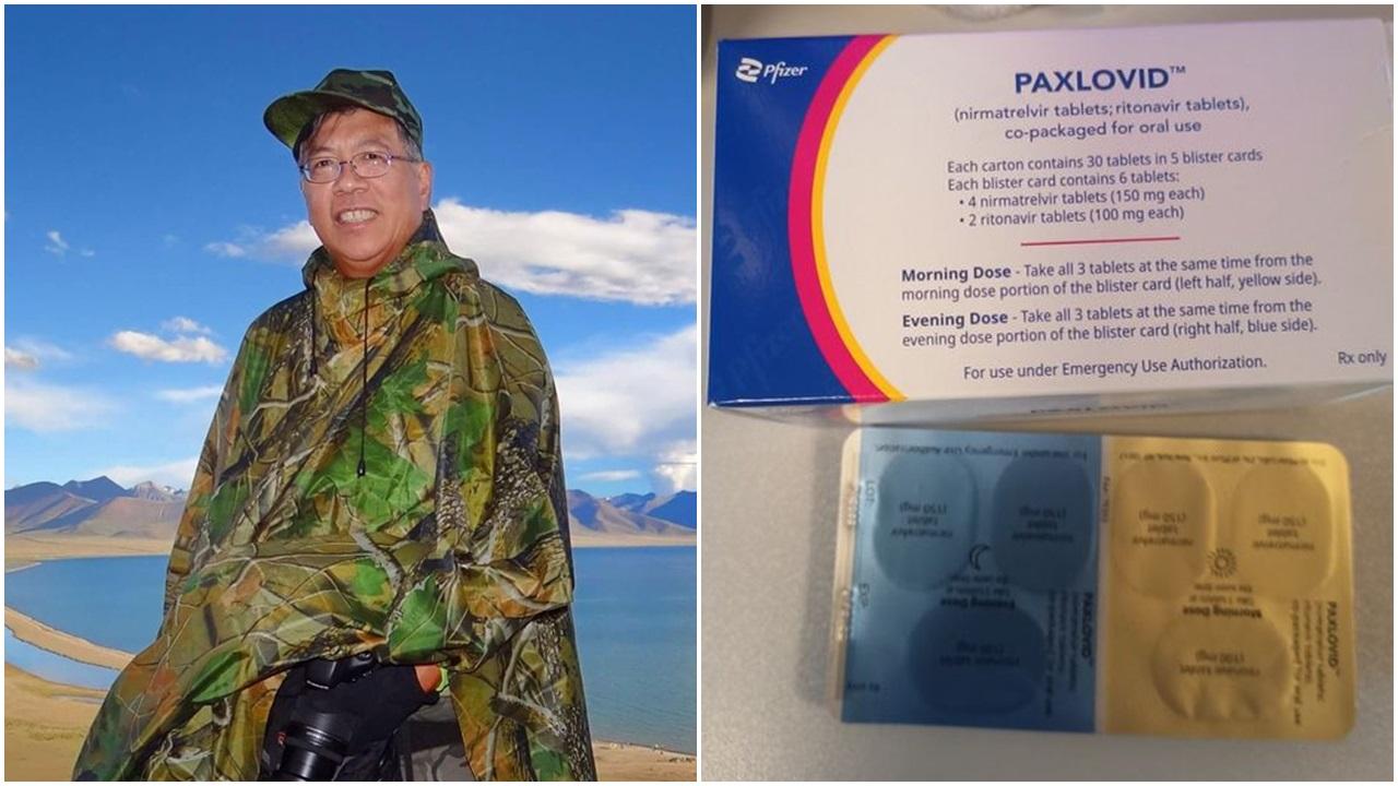 自爆染疫的化學專家K Kwong表示，服食口服藥後自己已康復很多。(K Kwong fb圖)