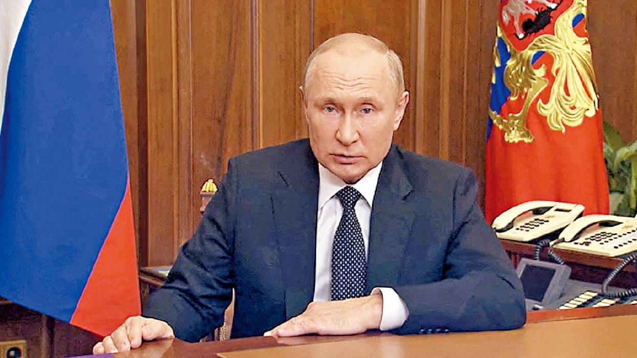 烏局勢升級 普京再核武威脅 俄二戰後首動員30萬後備軍