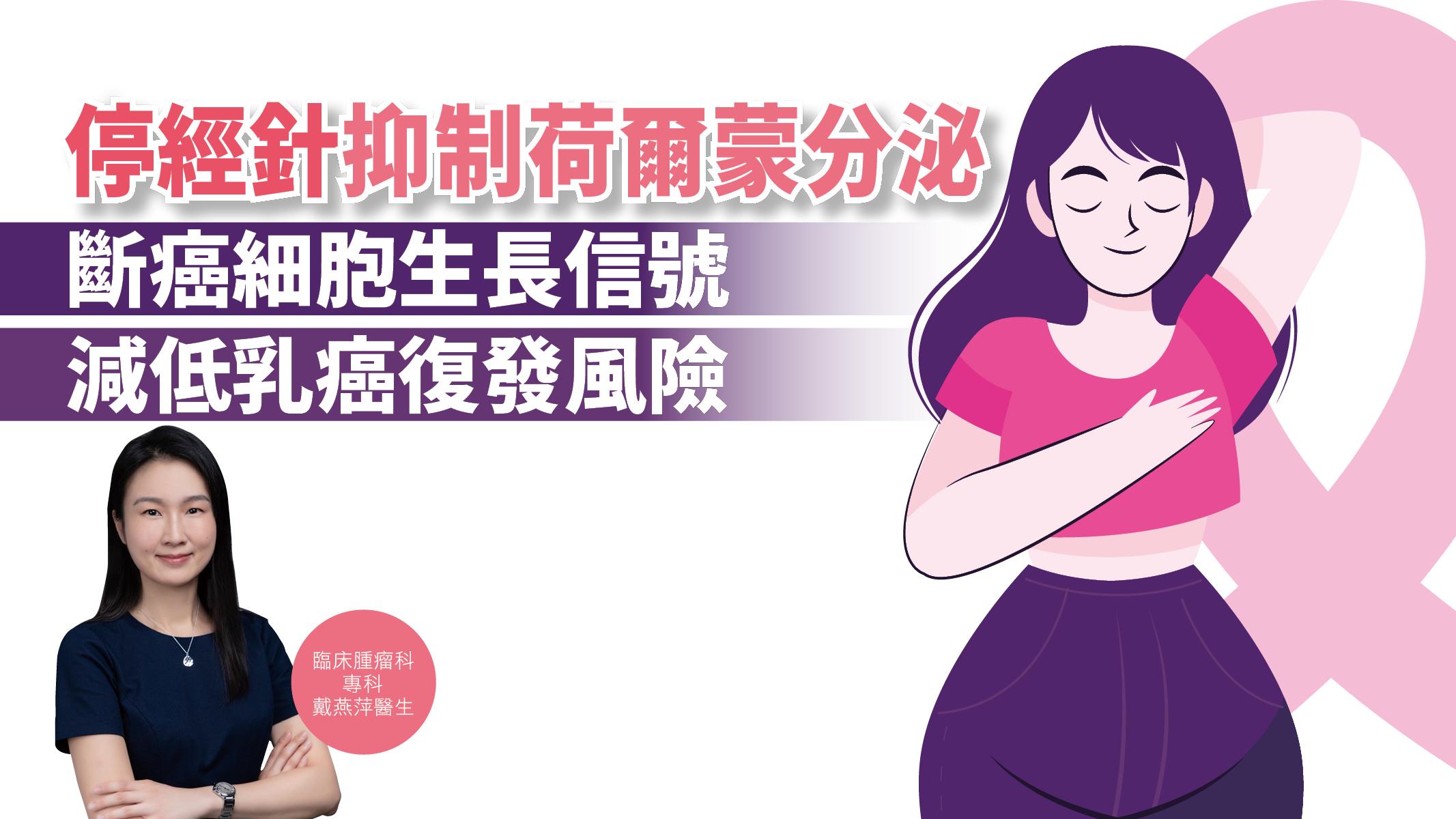 【健康解碼】停經針抑制荷爾蒙分泌 斷癌細胞生長信號 減低乳癌復發風險