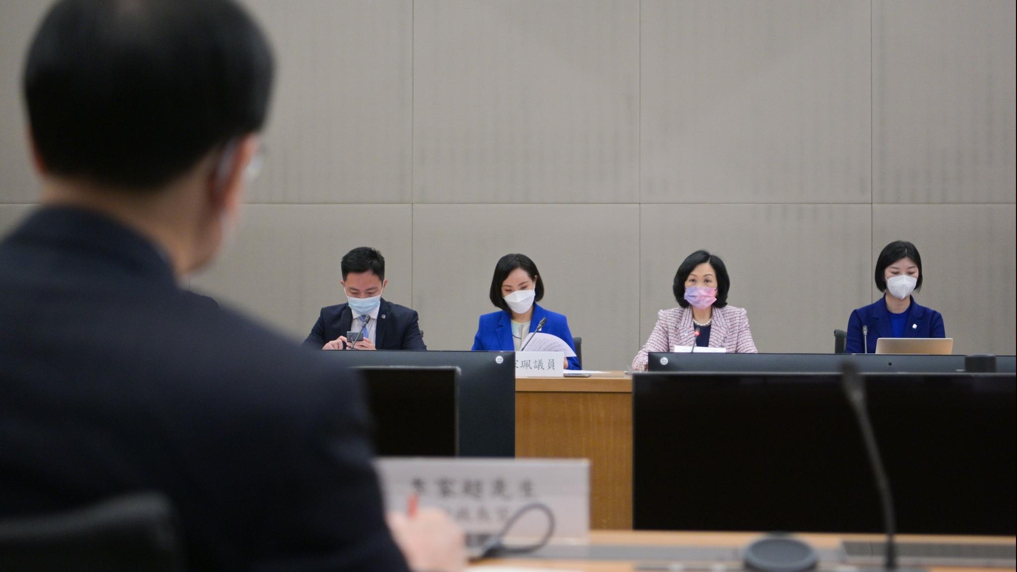 新民黨約晤了行政長官李家超提交施政報告建議書