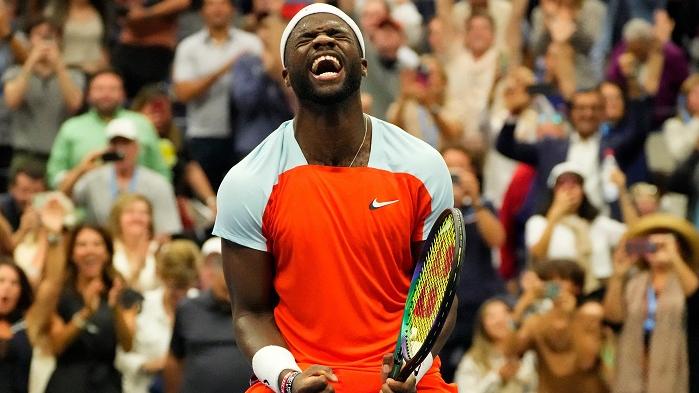 泰科爾擊敗魯布列夫晉身四強。(路透社)