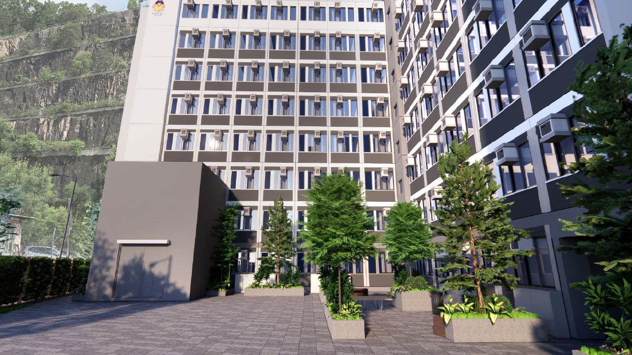 元朗恒莆新苑動工 明年4月接受申請 彩興路過渡房屋將建8層 單位倍增