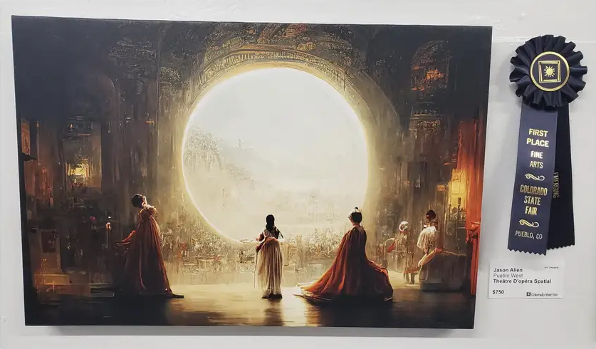 AI畫畫｜自動生成畫勝出藝術比賽 網民怒斥如「機械人參加奧運」