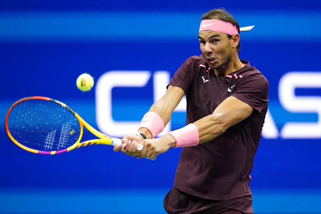 拿度在美網的次圈晉級。(美聯社)