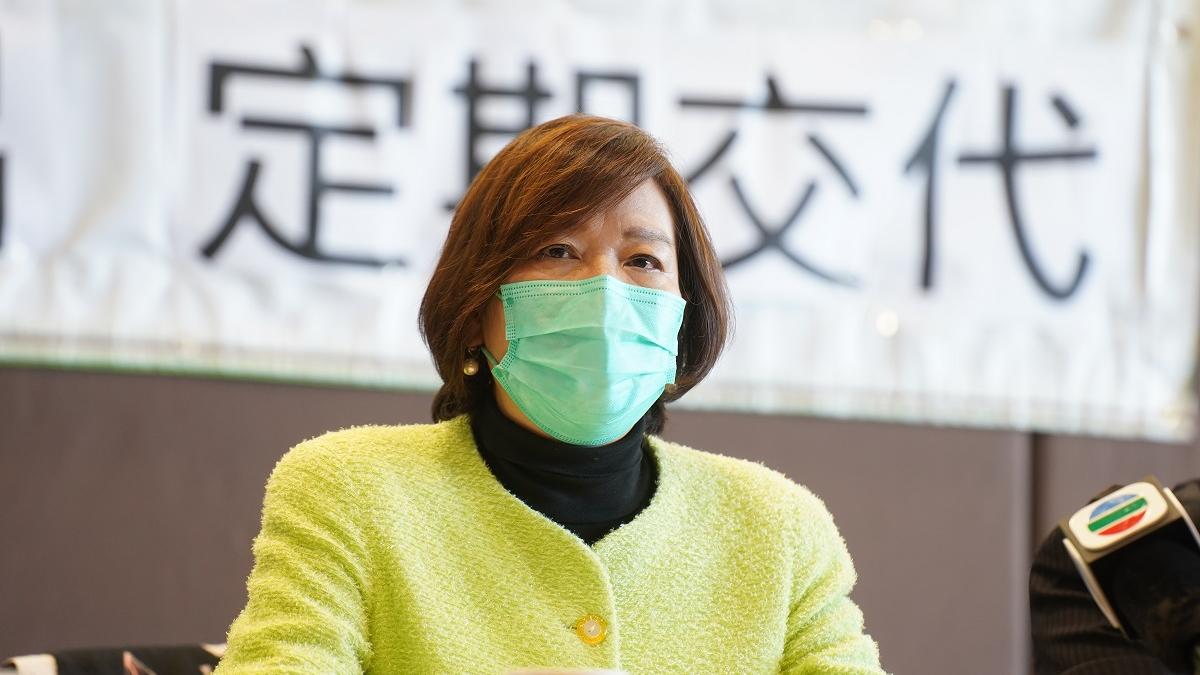 梁美芬相信想放寬入境措施是社會共識。(資料圖片／陳奕釗攝)