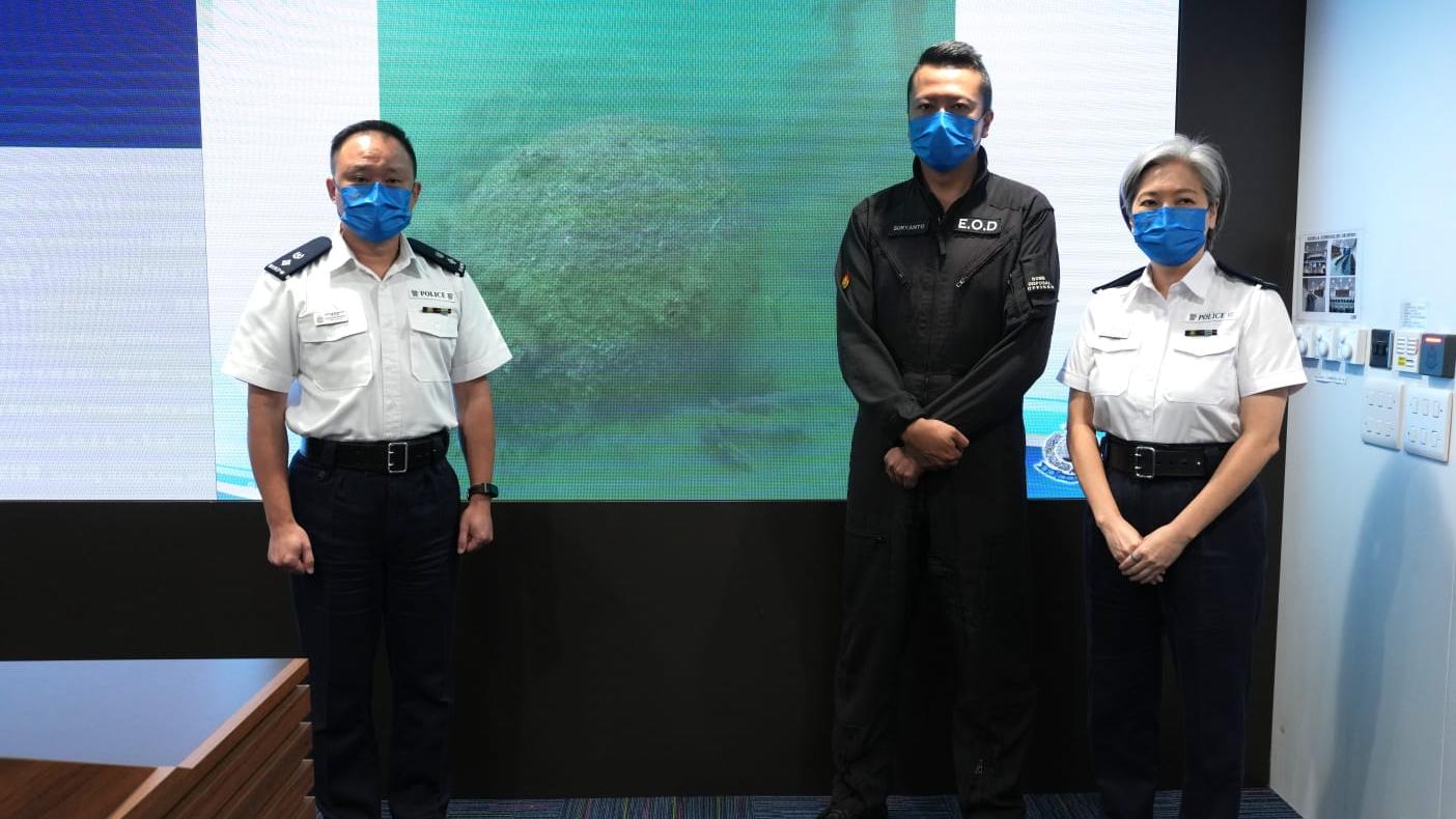 港島東海域發現二戰水雷　今明兩日封鎖鶴咀一帶進行爆破