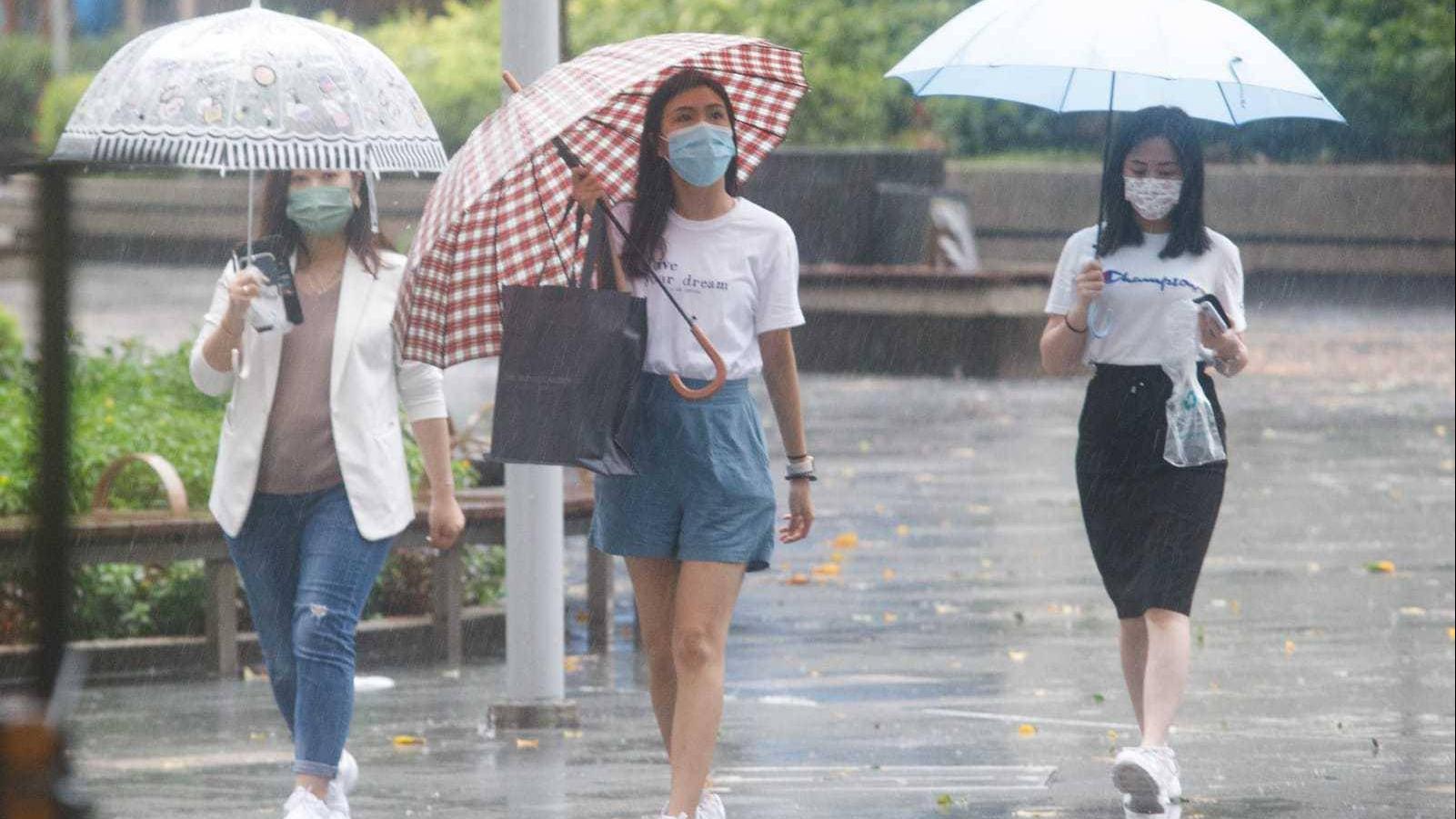 今年8月超多雨　本港雨量較正常多36%