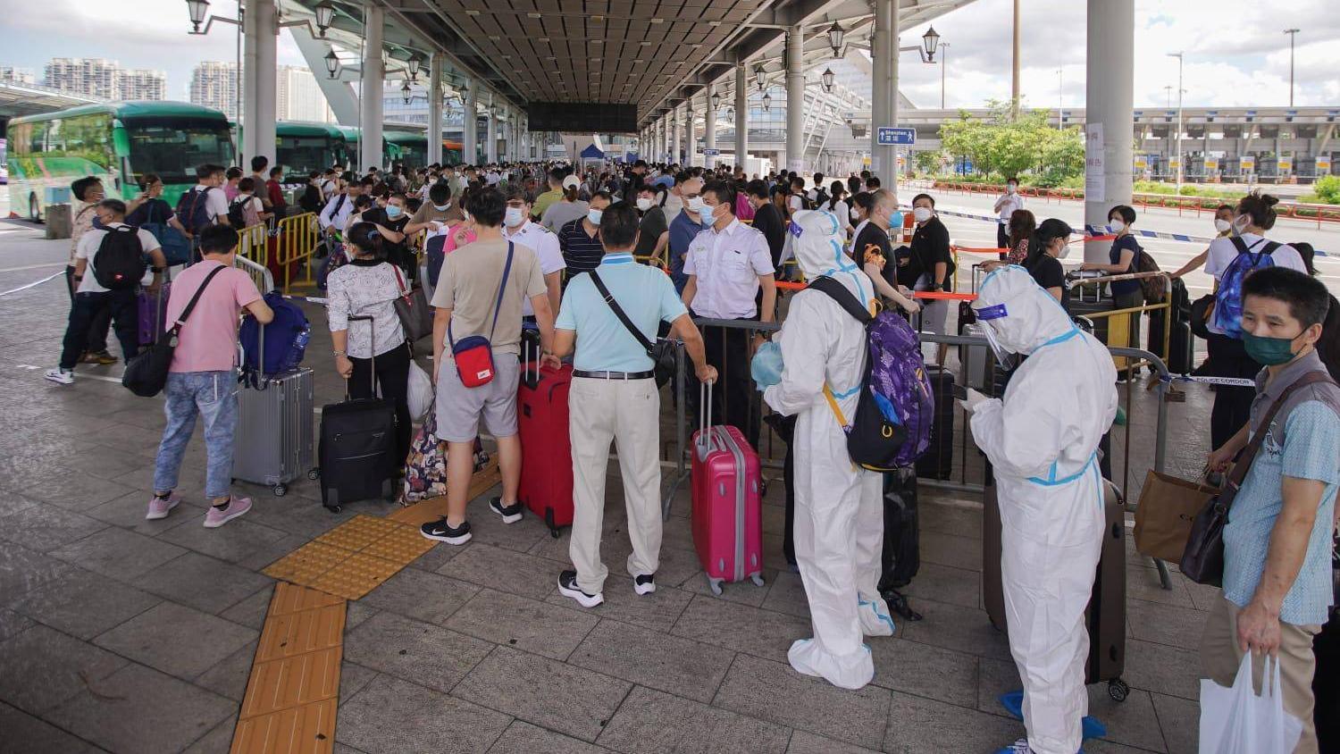 疫情｜深圳「健康驛站」削預約名額　下周一起每日僅得1000個