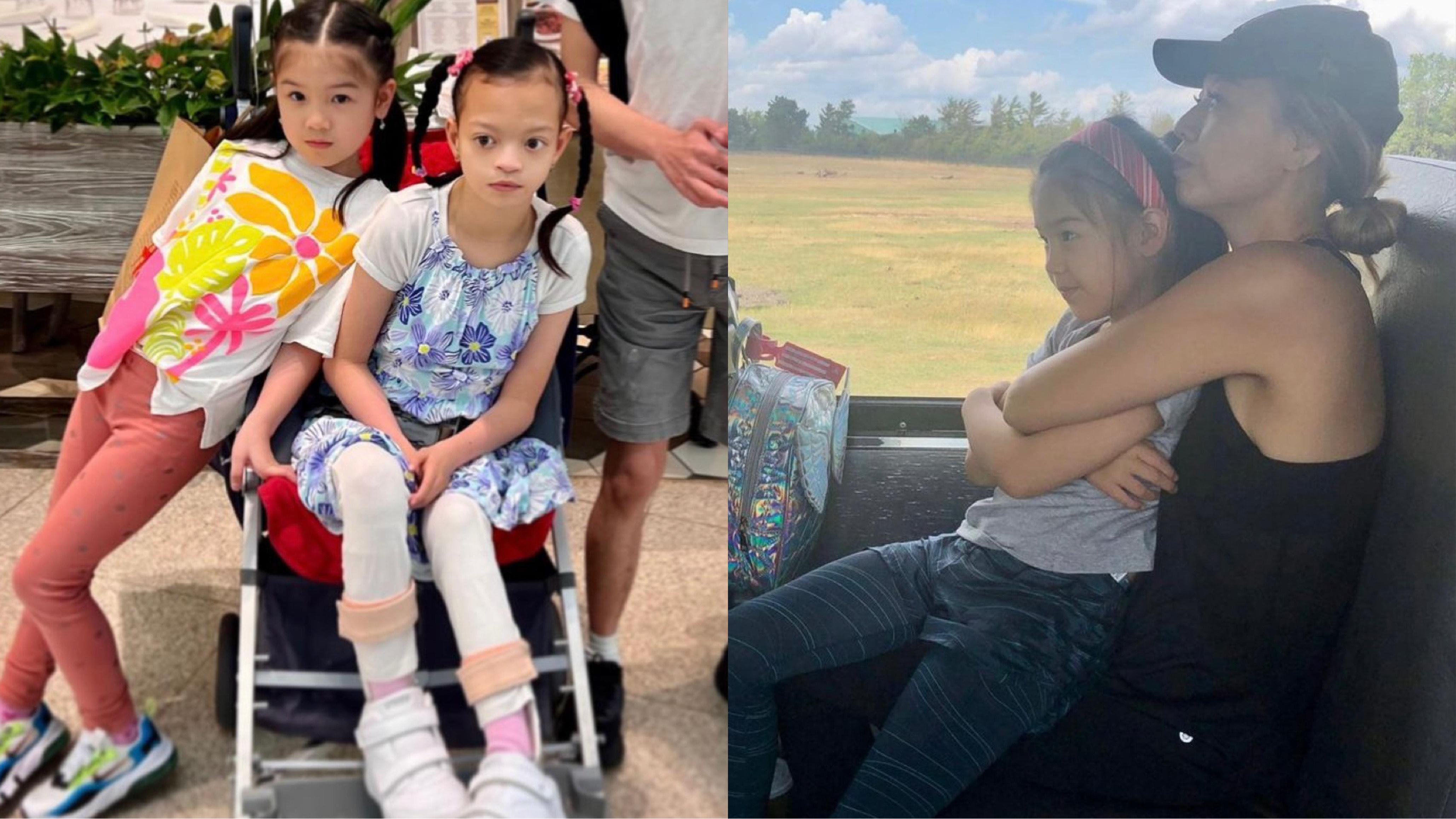 鍾麗淇11歲大女患罕見基因病 撰長文大讚細女行為令她感動