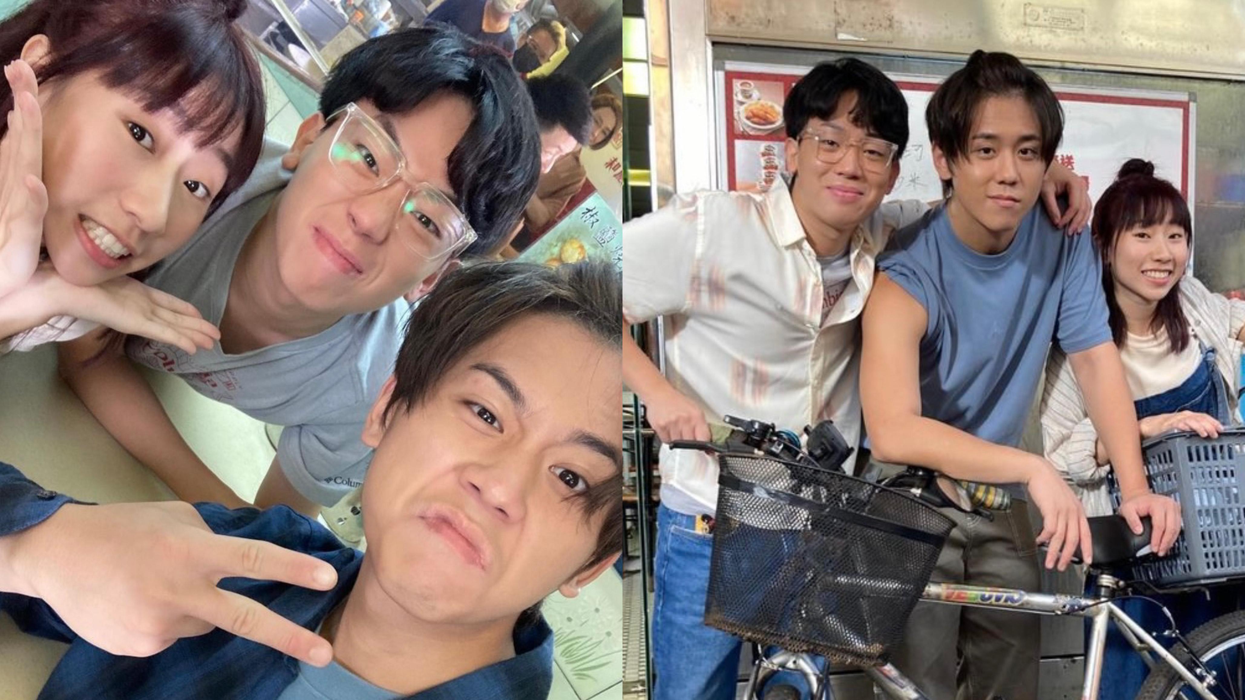 岑珈其晒與姜濤合照 自爆拍攝期間：成日講好多無營養嘅嘢