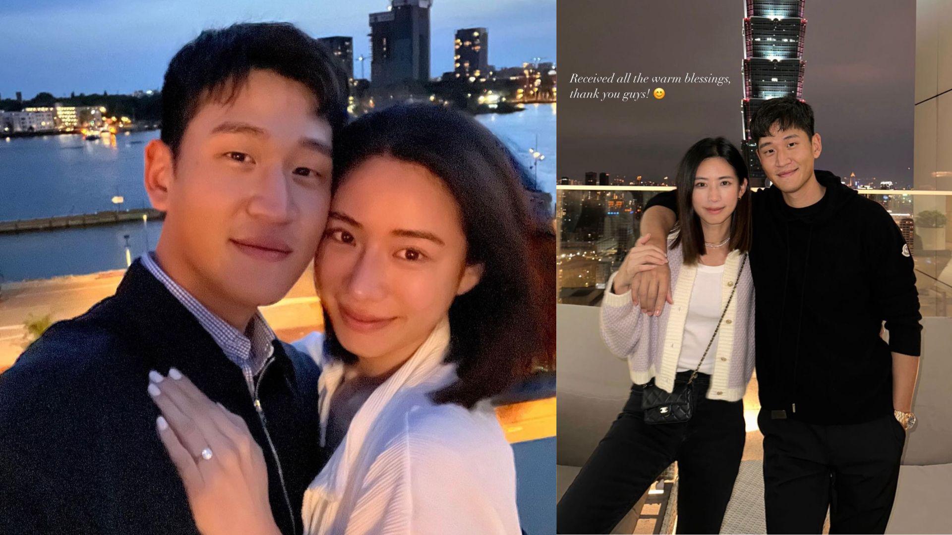 周興哲求婚成功 前主播女友戴鑽戒公布喜訊