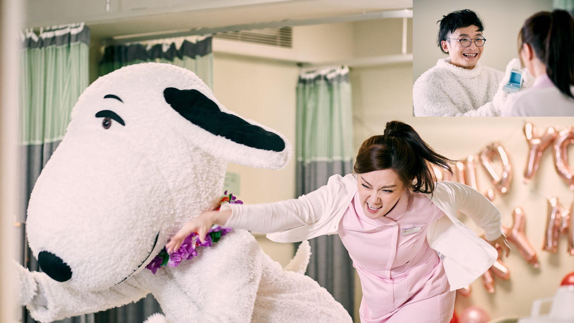 忽然心動｜阿Dee扮公仔向湯洛雯求婚 慘遭暴力對待