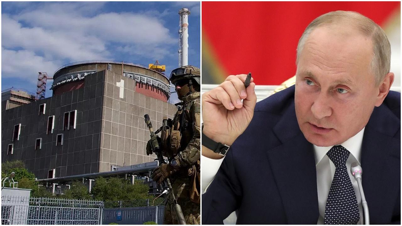 普京將扎波羅熱核電廠納入俄資產，烏方批評荒謬。(資料圖片)