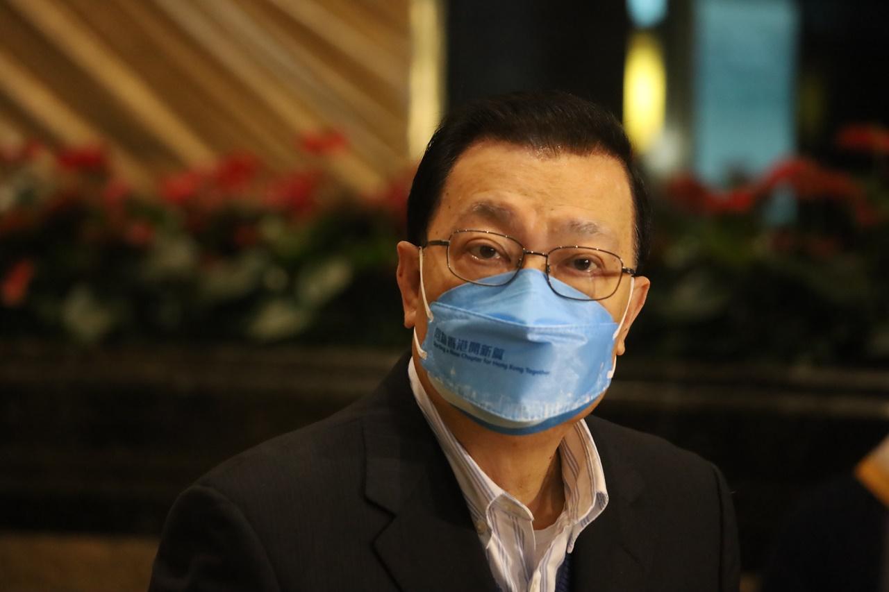 譚耀宗冀內地放寬入境檢疫期縮短至4日。(資料圖片)