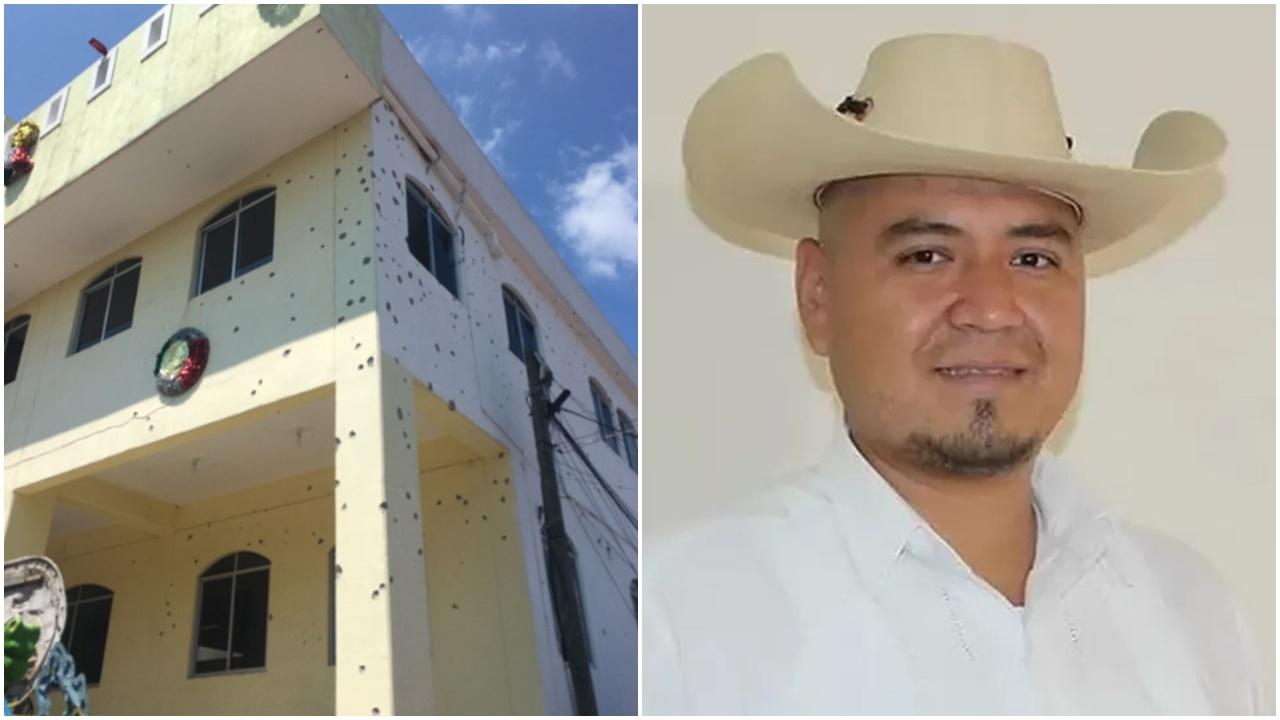 墨西哥市政廳遭血洗，市長等18人遭槍殺。(Twitter)