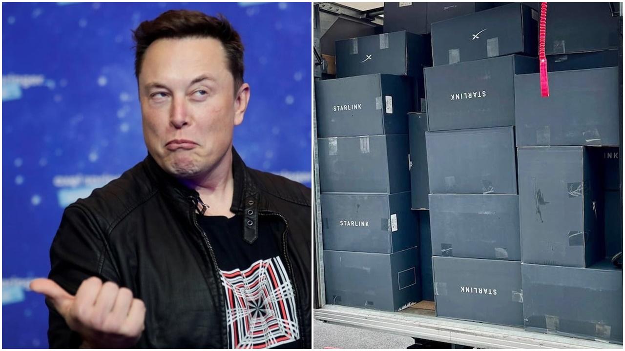 烏Starlink燒逾8千萬美元，馬斯克據報叫美國防部支付否則撤網。(資料圖片)