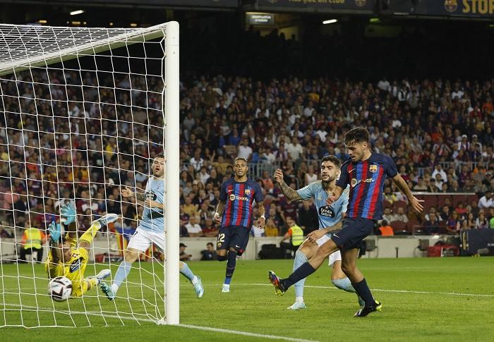 柏迪攻入全場唯一的入球。(路透社)